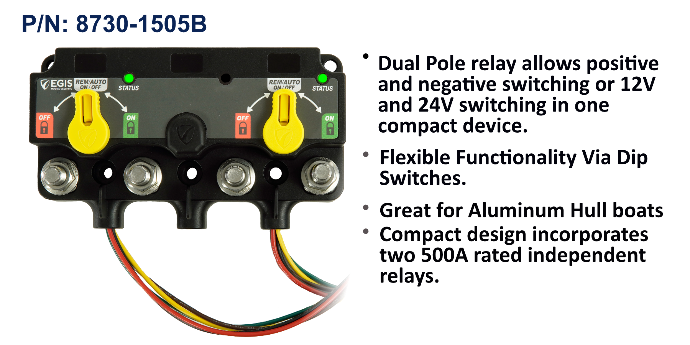Egis XD 8730-1505 2 Pole XD Flex 2 - (rele) - (rele) nupit