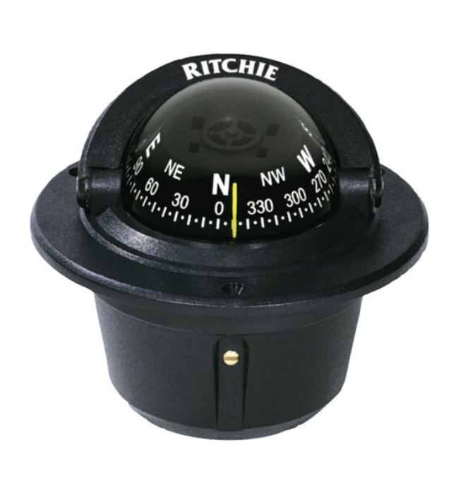 Ritchie Explorer F-50 Kompassi – Uppoasennus, 70mm, Valaistu