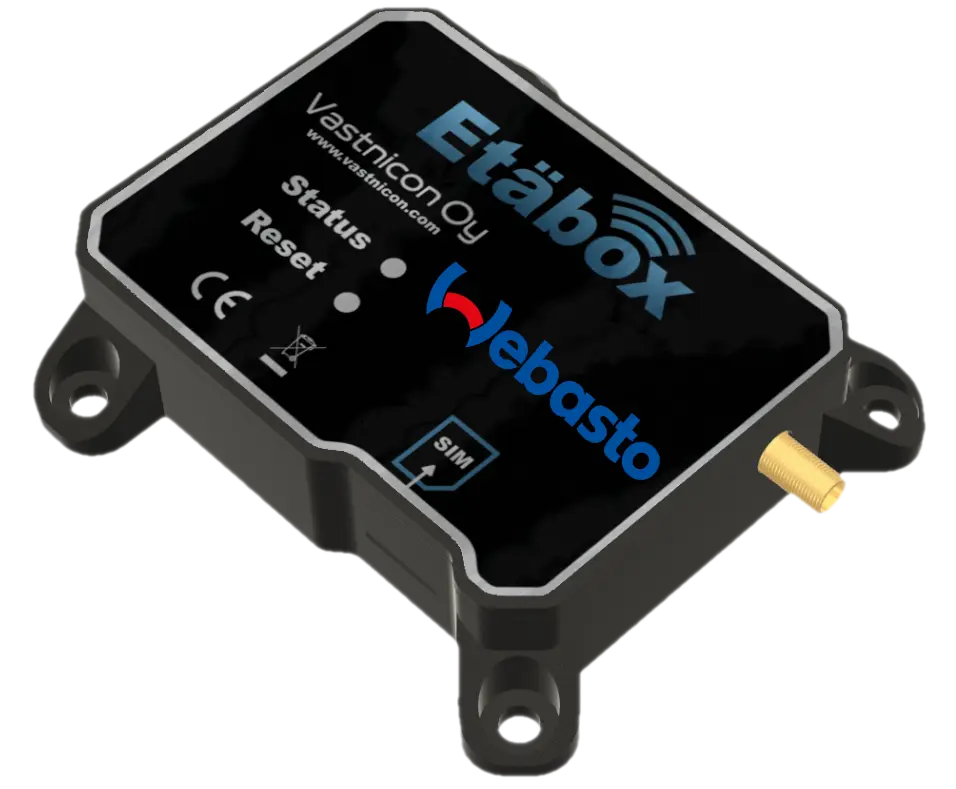 Etäbox GSM hallintalaite, Webasto Wbus