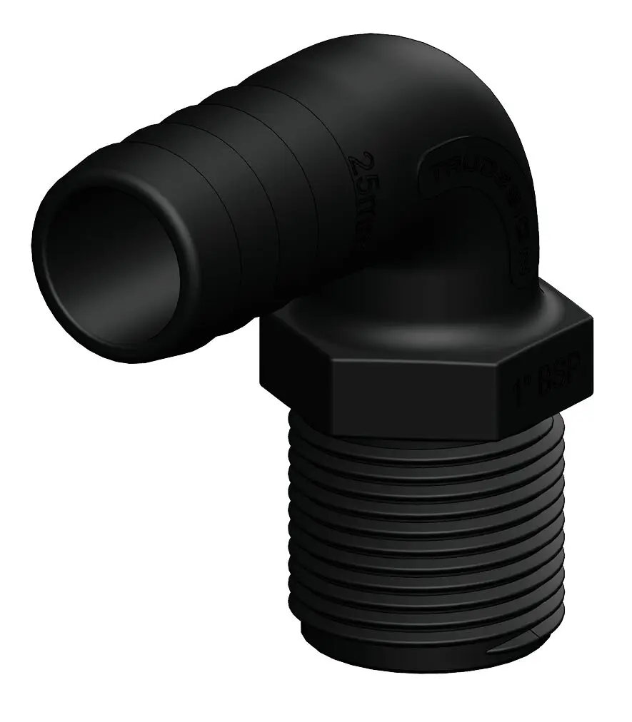 Trudesign 90878 Kulmaliitin 1/2' 90 ast. 16mm