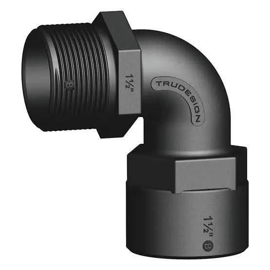 Trudesign 90636 kulmaliitin 1 1/2' naaraas-uros