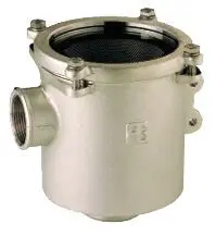 Raakavesisuodatin Niklattua pronssia 3/4'