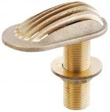 Läpivienti sihdillä 1 1/4'' CR-messinki