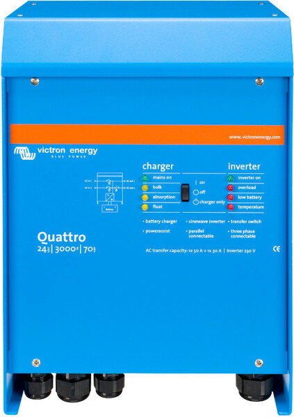 Victron Quattro 24/3000/70-50/50