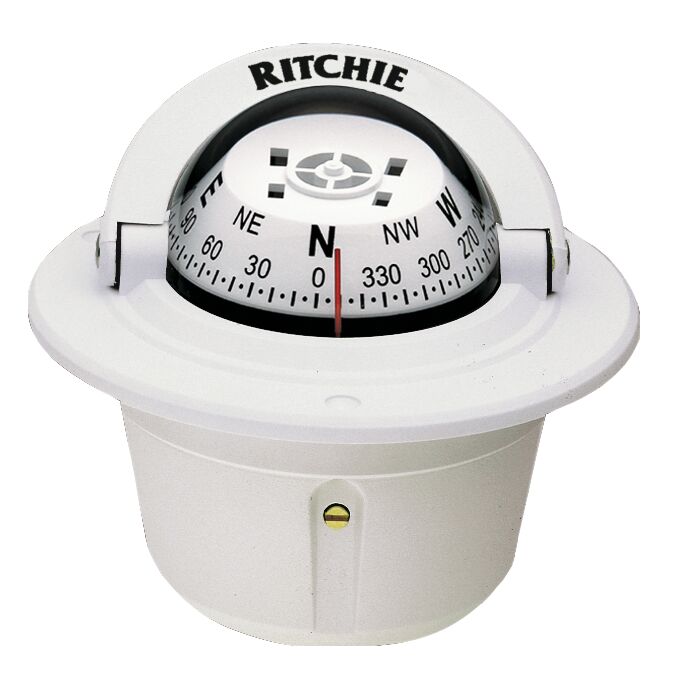 Ritchie Explorer F-50W Veneilykompassi – Pinta-asennus, Valaistu