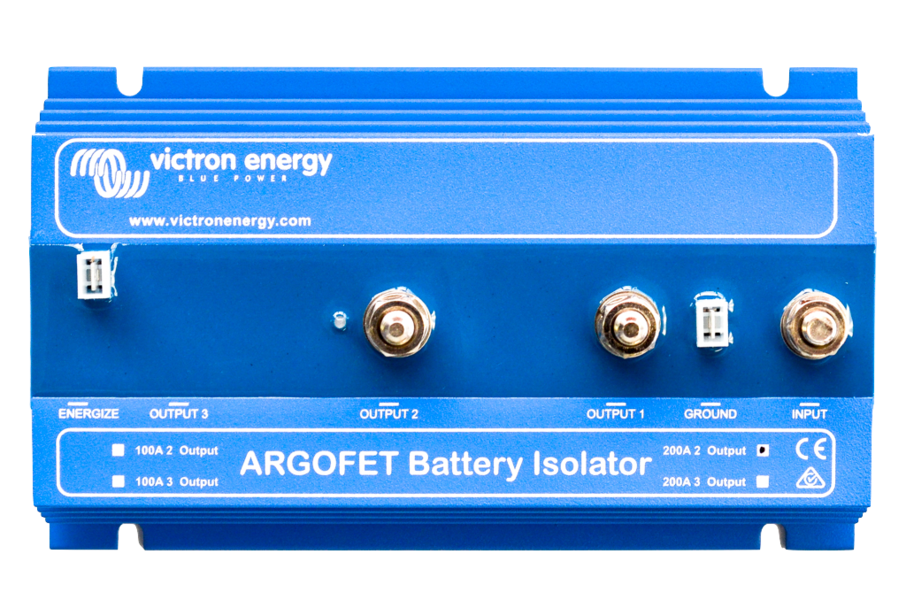 Victron Energy Argofet latausjakaja 2 akkua 200A
