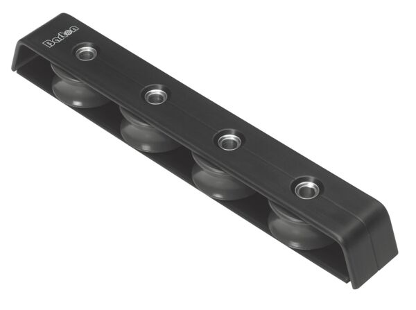 Barton rivitaittopylpyrä musta4 kehrää 44 mm x 17 mm.