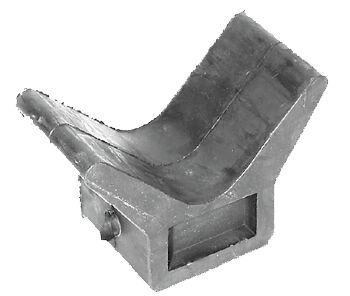 Trailerin vinssipukin keulatuki  100 x 75 mm