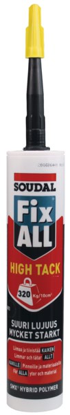 Soudal Fix All high Tack 290ml valkoinen
