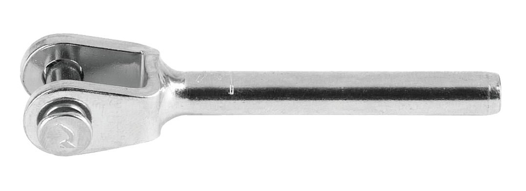 Vaijerin haarukkapääte RST, vaijerin Ø 5 mm, tapin Ø 8 mm