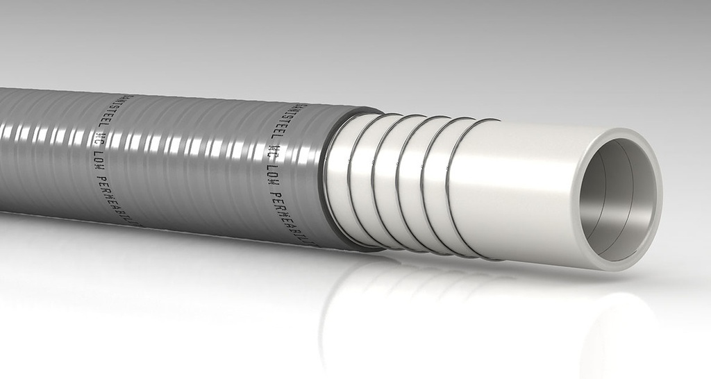 Sati 25 mm PVC-saniteettiletku Sanisteel