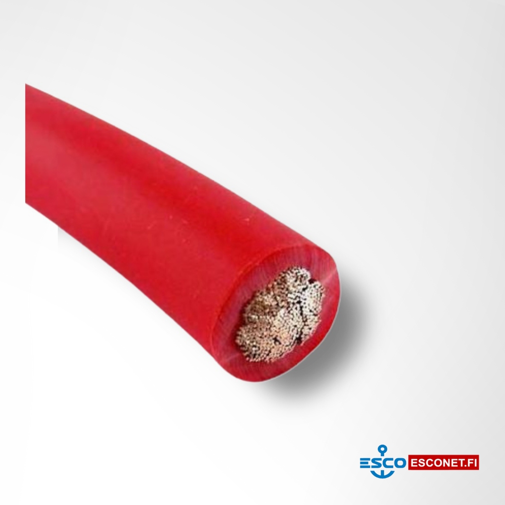 Akkukaapeli 95 mm² punainen monisäikeinen HI-FLEX