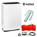 [WA545116RW] Mökkilämmitin Wallas 40CC hormiasennus kauko-ohjauksella (valkoinen)
