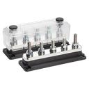 TBS DCM 5xM10 kytkentäkisko (60V/600A)