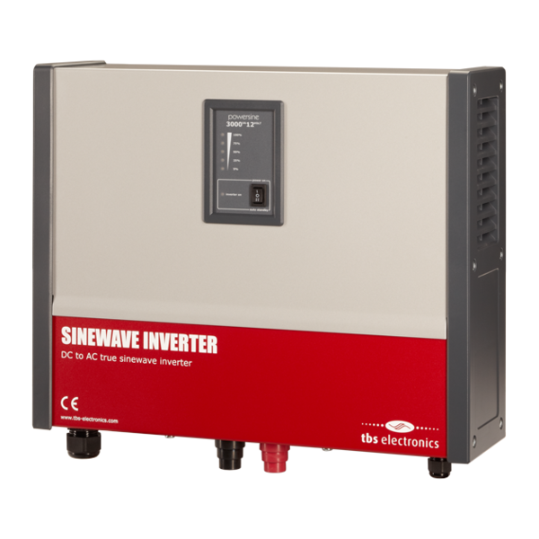 TBS Powersine Combi invertterilaturi 3000-12-120 (12Vdc in, 3000W, 120A)