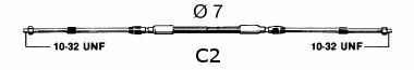 Ultraflex C-2 kaukosäätökaapeli 17ft , 5,10m