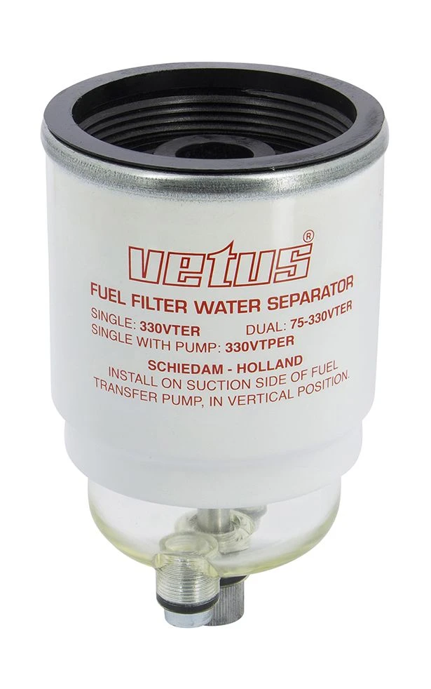 VETUS VT33ER Varapatruuna, 30 micronia, maks. 190l/h punainen