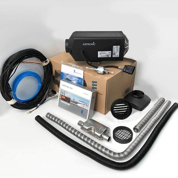 Eberspächer Airtronic D2L, 12V ilmalämmitin -  yleisasennussarjalla, Easystart Pro