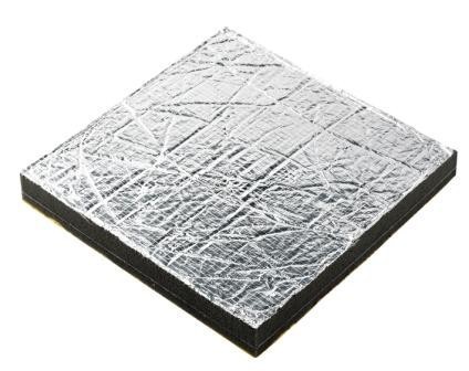 VETUS Äänieriste Sonitech single, 35mm, alumiinipintainen 600x1000mm