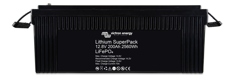 Victron LiFePO4 Akku SuperPack 12,8V/200Ah (M8)