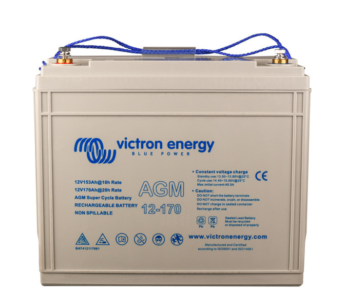 Victron 12V/165Ah AGM Deep Cycle Batt.