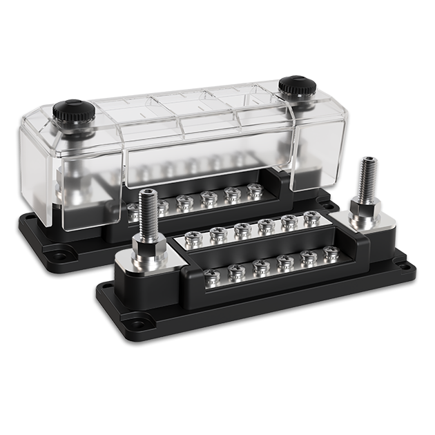 TBS DCM 12xM4 kytkentäkisko (60V/300A)