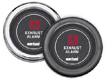 VETUS Pakokaasun lämpöhälytin musta 24 V (ilman anturia)