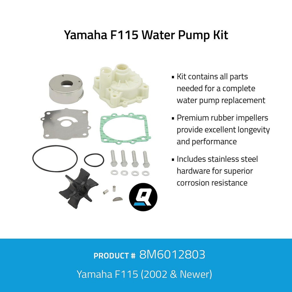 Quicksilver  8M6012803 Water pump huoltosarja,  Yamaha F115
