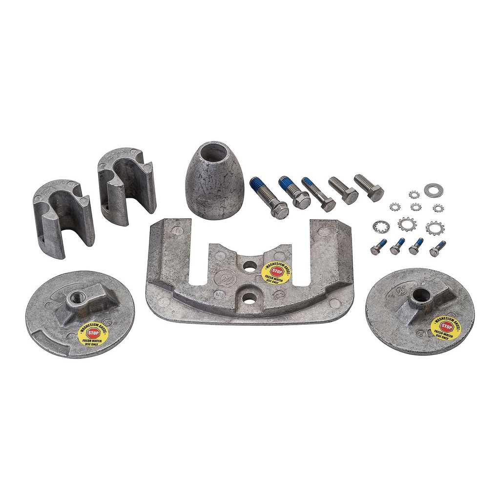 Quicksilver 888760Q04 anodi kitti magnesium for Mercruiser Bravo III