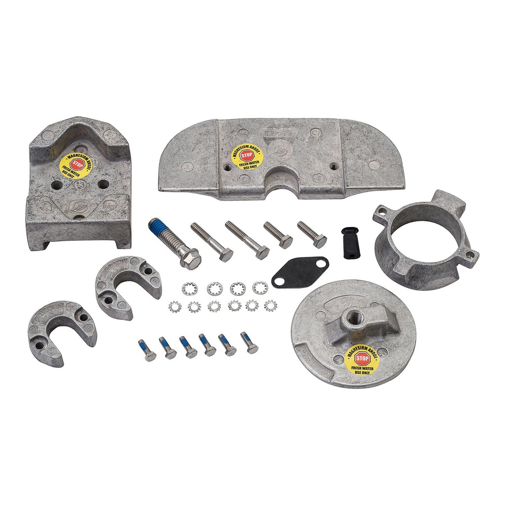 Quicksilver 888755Q03 anodi kitti magnesium for Mercruiser Alpha One Gen II/1991 & newer