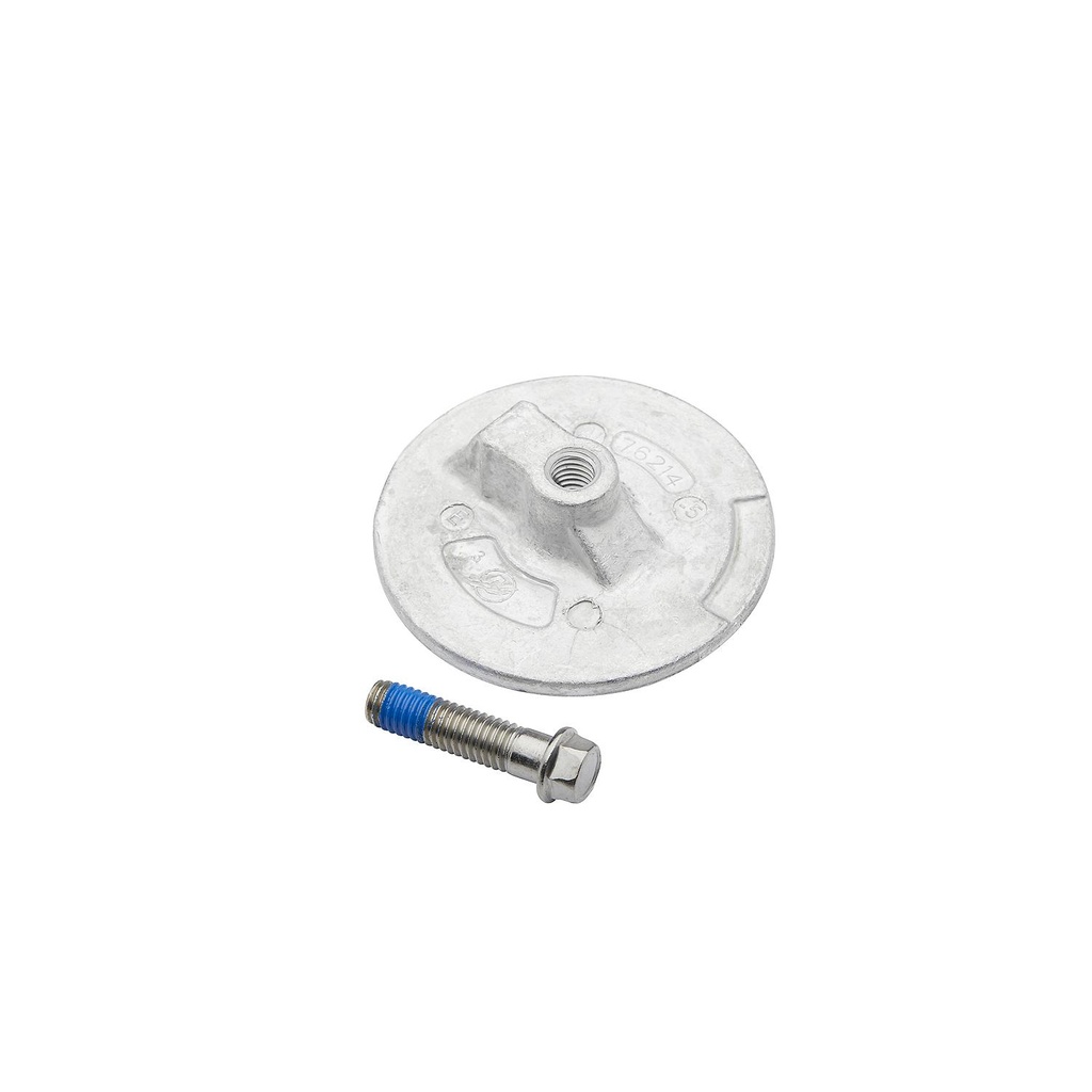 Quicksilver 76214Q5 anodilevy alumiiniä for Mercury Mariner Force and Mercruiser