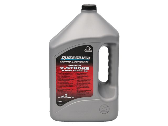 Quicksilver 8M0205371 Premium 2-stroke outboard oil TC-W3 4L