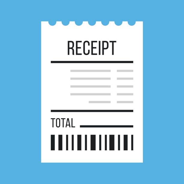 Hukassa ollut kuitti / lasku