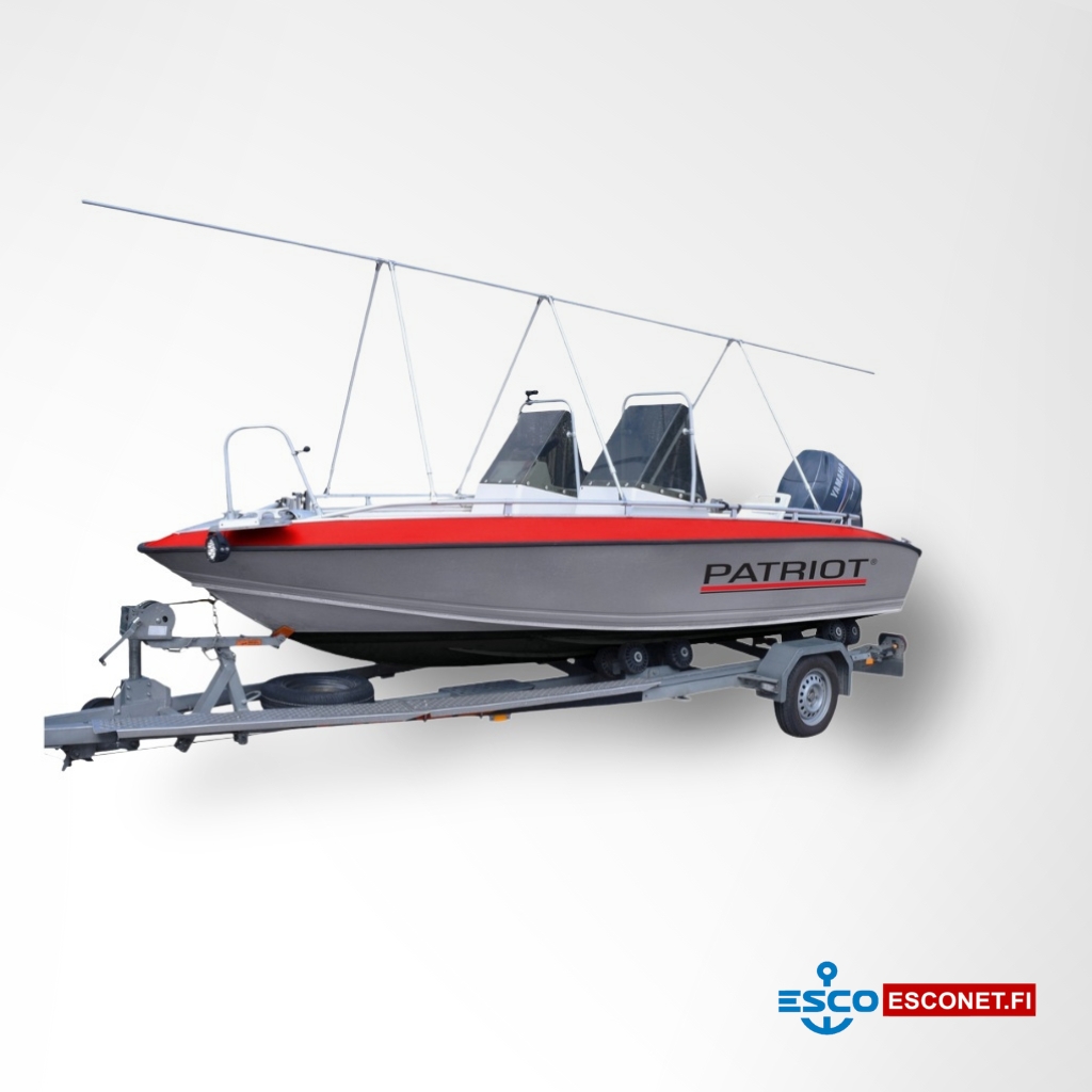 Patriot Marine 8m peiteteline venepeitteelle, soveltuu 6-8m veneille, rakenne alumiinia