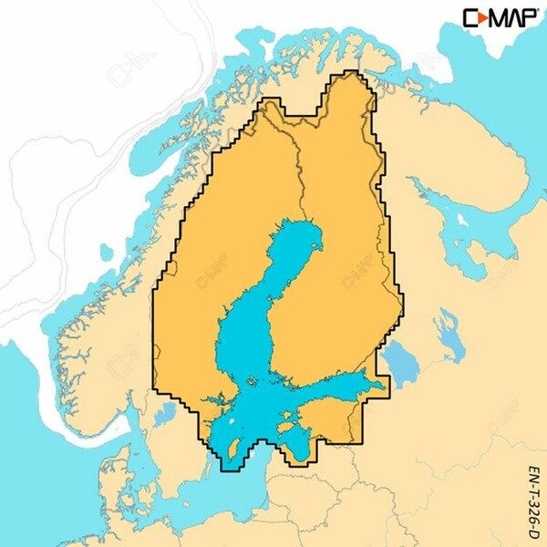 C-MAP Discover,  X FINLAND LAKES (M-EN-T-326-D-MS)