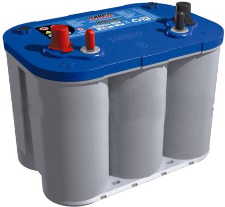 OPTIMA BlueTop 12 V 55 Ah (750 CCA, BCI34M)