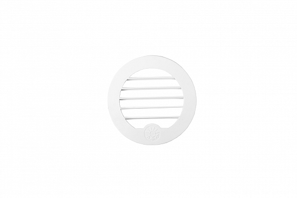 Autoterm – Ilmasuulake – Ø 75–90 mm – 45° – Säädettävä – Valkoinen