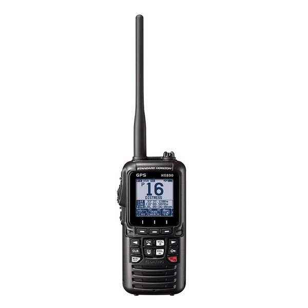 Standard Horizon HX890E kannettava VHF GPS:llä ja DSC toiminnolla.