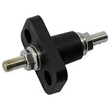 EGIS 6250-130 Läpivientpultti 250A Musta M8