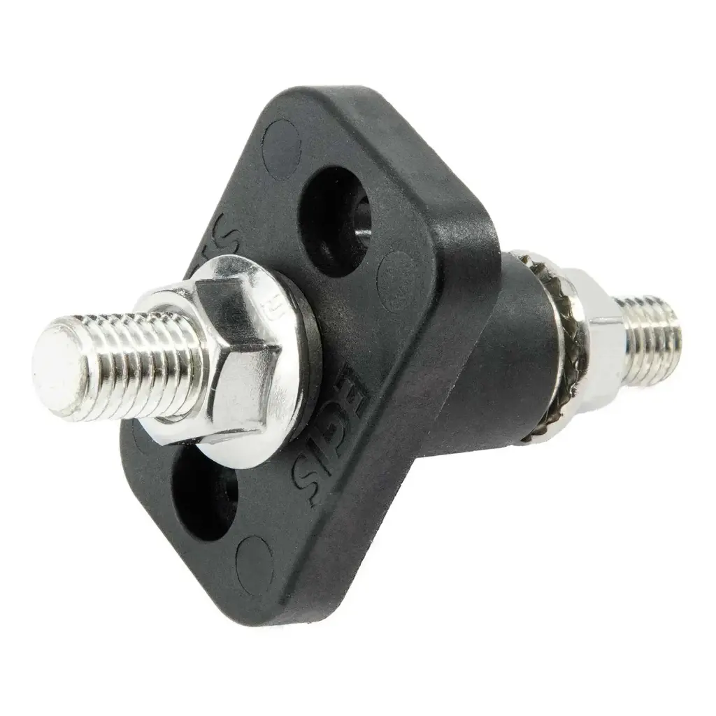 EGIS 6250-140 Läpivientipultti musta M10