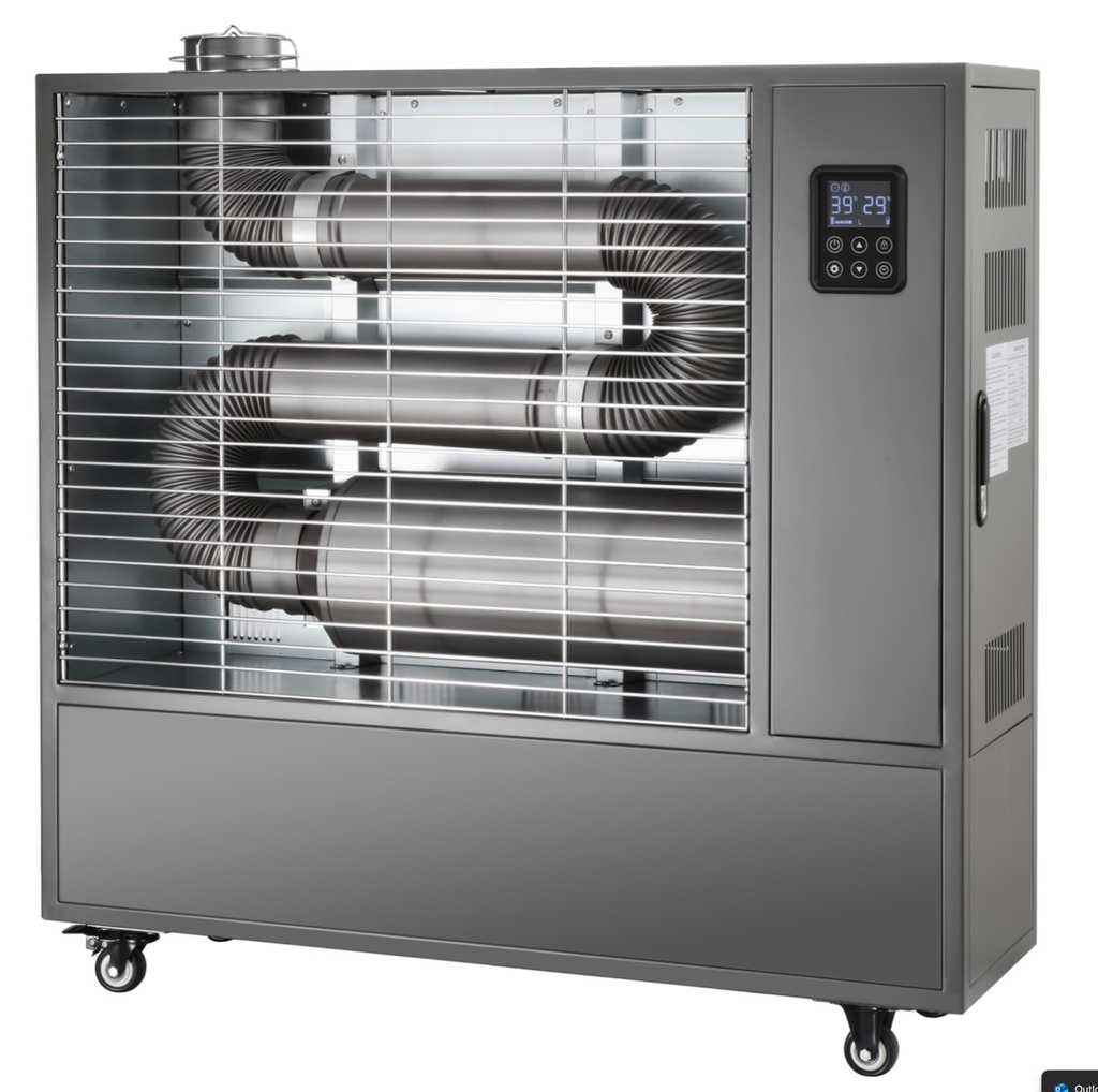 GXT 13kW 12/230V diesel-infrapunalämmitin