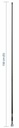 Scout QUICK2 BLACK 3 db VHF lasikuituantenni 1,5 m pitkä, pikakiinnityksellä