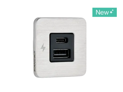 Scanstrut Tile USB-A USB-C laturi 12/24w 36W/60W RST 