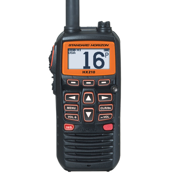 Standard Horizon 210E käsi VHF radio