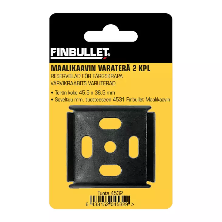 Finnbullet Maalikapimen varaterä 63.5 x 54.5 mm