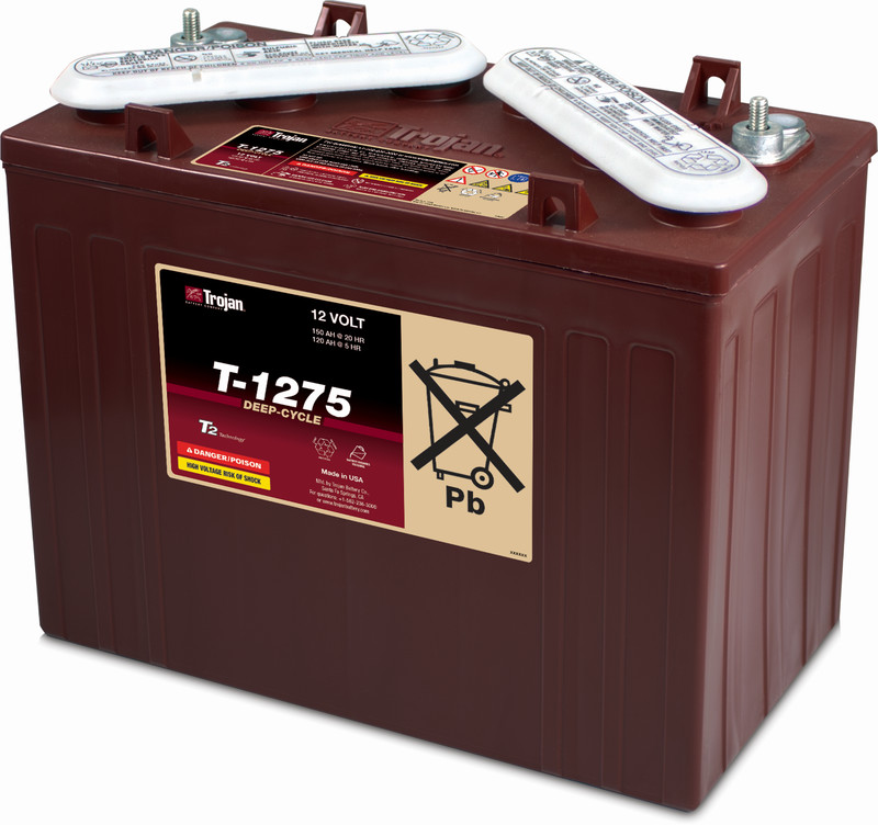 Trojan T-1275-LPT avoin syväpurkausakku 12 V, 150 Ah