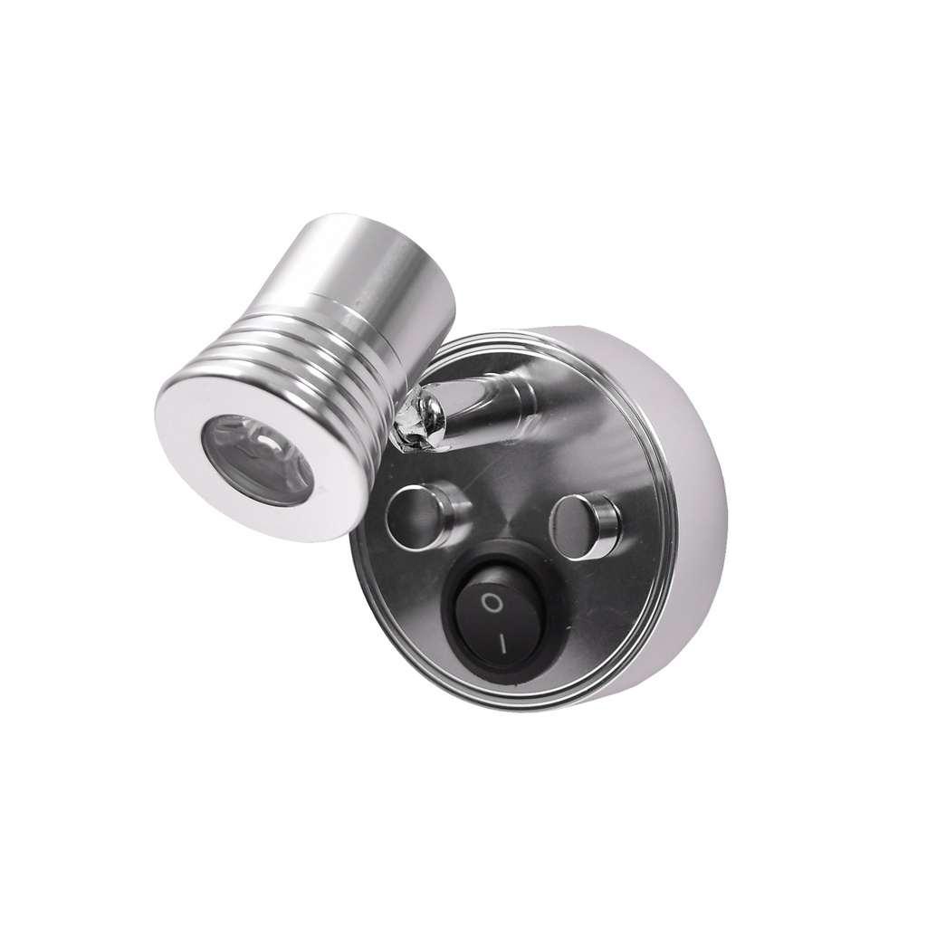Seinävalaisin, Lukuvalo LED 12V 3W 30mm