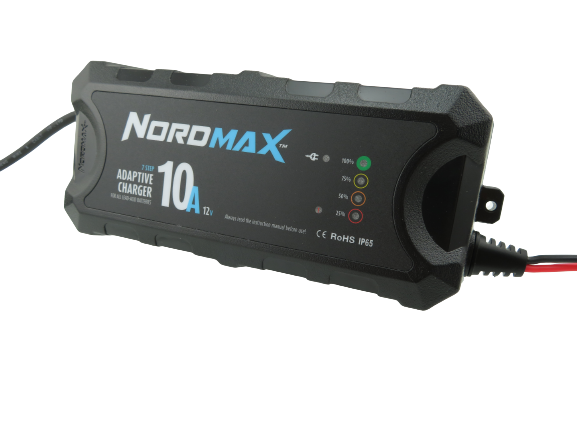 Nordmax NM1210AC älykäs akkulaturi 12V 10A