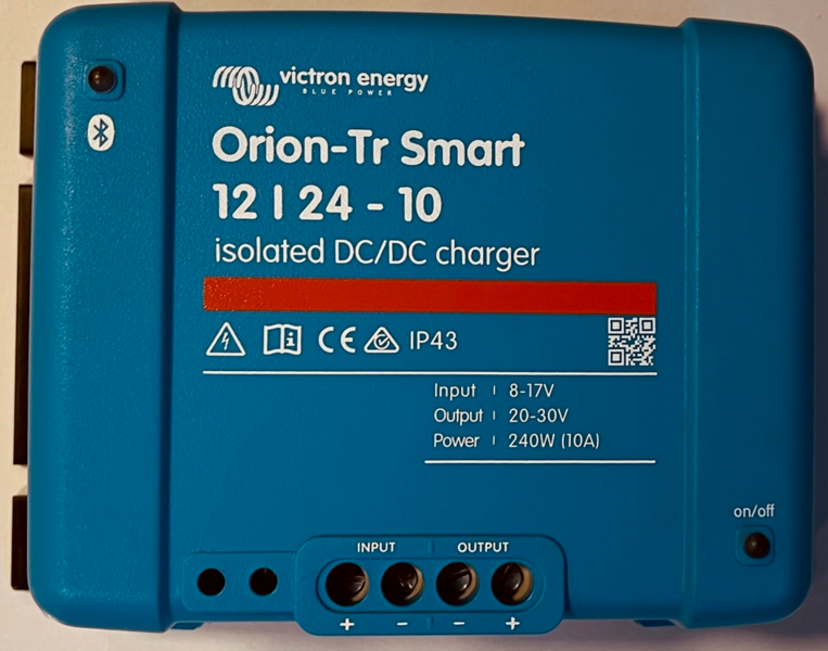Victron Orion-Tr Smart 12/24-10A älykäs akusta akkuun varaaja