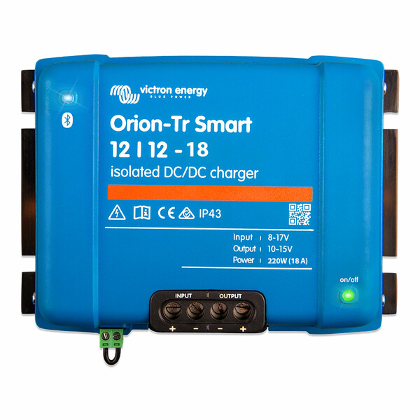 Victron Orion-Tr Smart 12/12-18A Isolated DC-DC charger